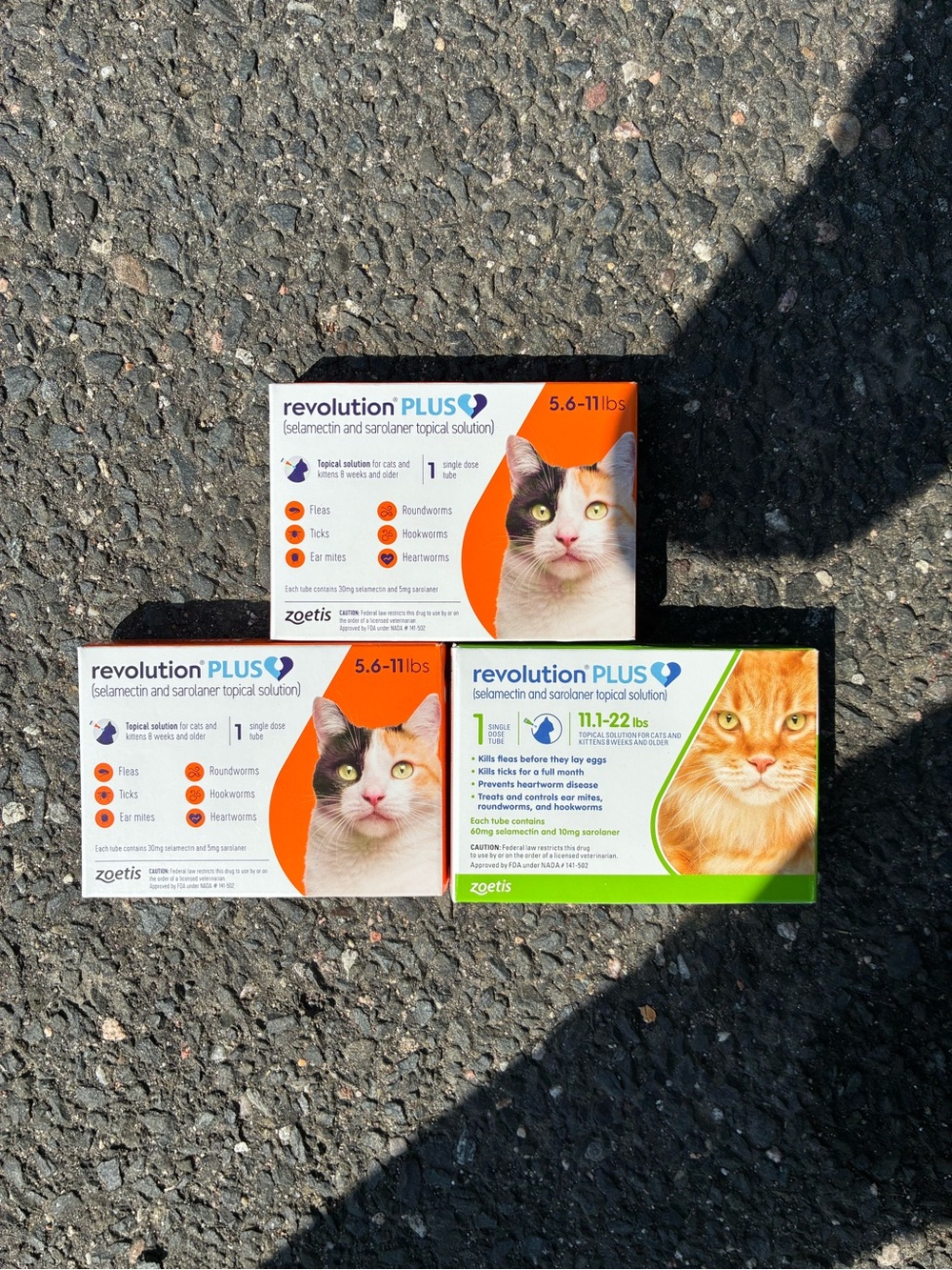 Revolution Plus Cat Topical Solution - 3 applications